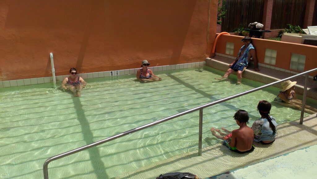 Swiming pools at Avila Hot Springs 