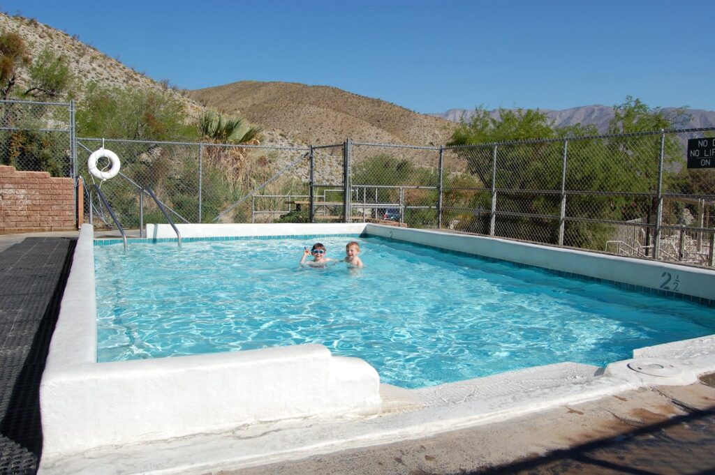 Hot spring pools Agua Caliente County Park – Julian, California