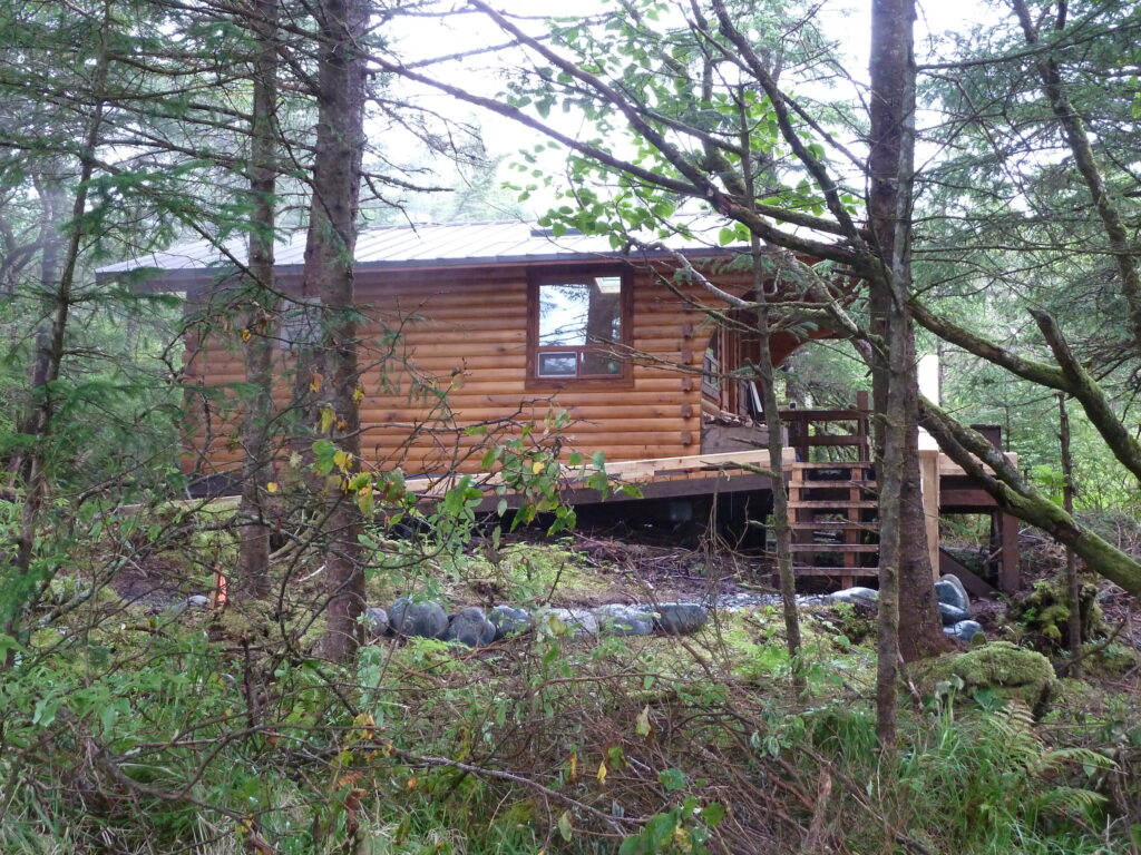 Stay on-site at the White Sulphur Springs Cabin in Sitka, Alaska. Photo by: Forest Service Alaska Region, USDA