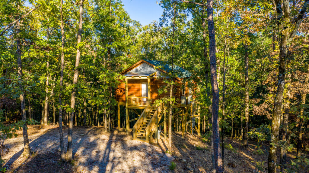 The Octagon Treehouse at Treehouse Hot Springs