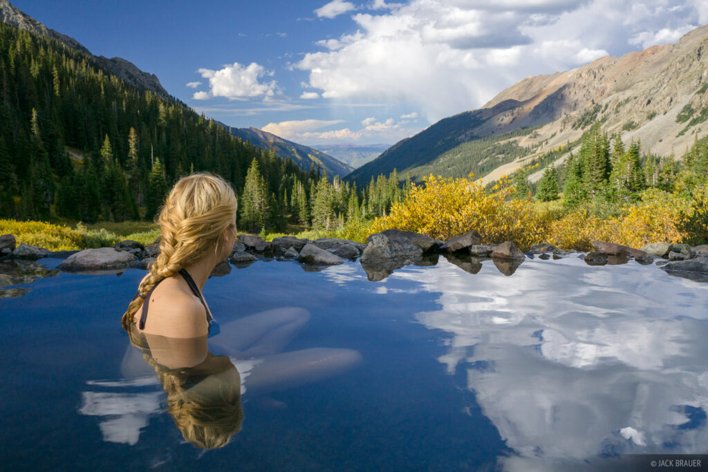 Among the wild at Conundrum Hot Springs. Photo: Jack Brauer
