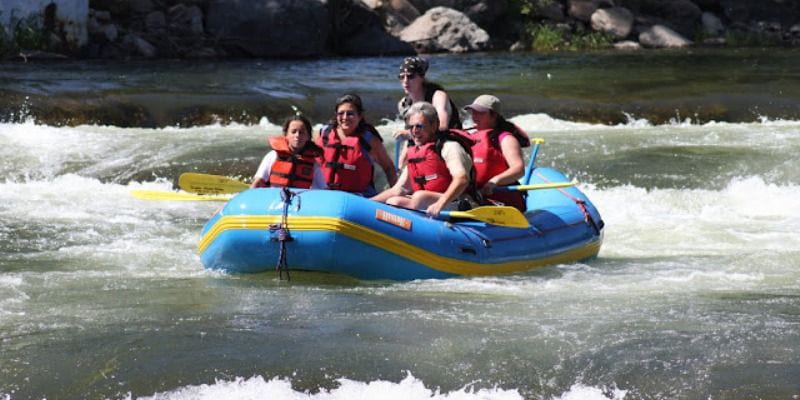 rafting on the Gunnison River