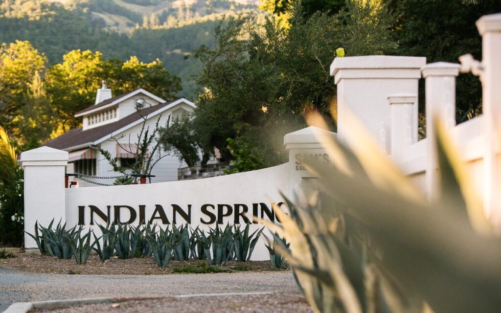 Indian Springs - Calistoga, CA has an interesting history