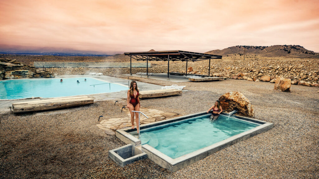 Pools and Spa for a relaxing day at Desert Reef Hot Springs – Florence, CO