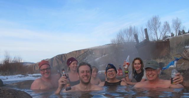 Private Dipping in Wagon Wheel Gap Hot Springs 